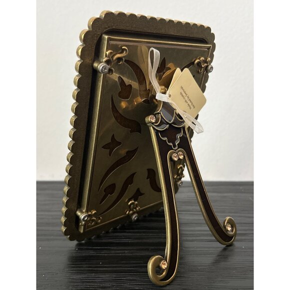 Argento SC Swarovski Crystal Embellished 3.5" x 5" Photo Frame Easel Back Stand - Picture 8 of 11